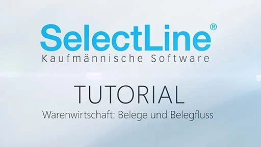 Video zum Belegfluss in der SelectLine Warenwirtschaft