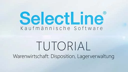 Video zur Lagerverwaltung SelectLine Warenwirtschaft