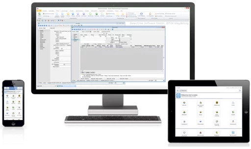 SelectLine in Anwendung ERP-Software testen