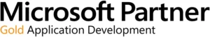 Logo Microsoft Partner Gold Application Development