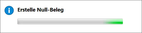 Erstelle-Null-Beleg Dialogfenster "Erstelle Null-Beleg"