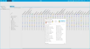 DMSRechteverwaltungRechtevergabe1920x1040 Screenshot der Rechtevergabe aus der Rechteverwaltung im SelectLine DMS