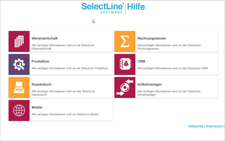 Neue online Hilfe