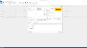 Screenshot aus der Retourenbearbeitung in SelectLine Versand